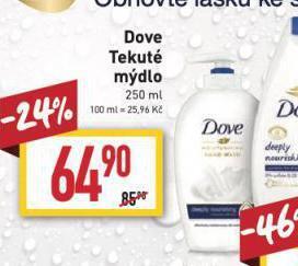 Billa Dove tekuté mýdlo nabídka