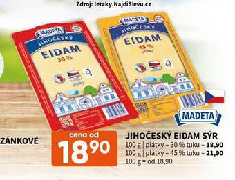 Terno Eidam sýr nabídka