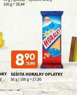 Terno Sedita horalky oplatky nabídka