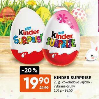 Terno Kinder surprise nabídka