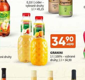 Terno Granini nabídka