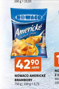 Terno Nowaco americké brambory nabídka