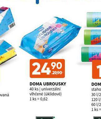 Terno Doma ubrousky nabídka