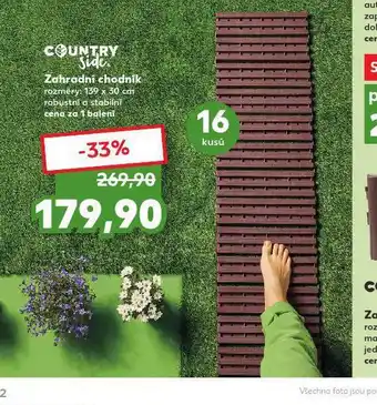 Zahradní chodník
