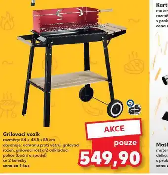 Kaufland Grilovací vozík nabídka