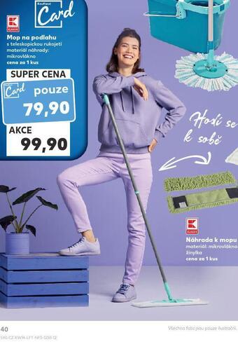 Kaufland Mop na podlahu nabídka