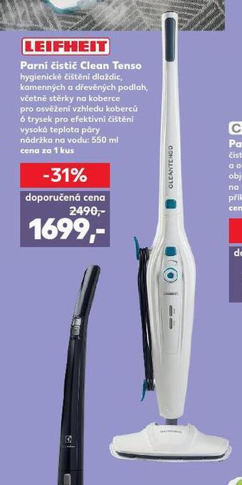 Kaufland Parní čistič clean tenso nabídka