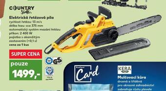Kaufland Elektrická řetězová pila nabídka