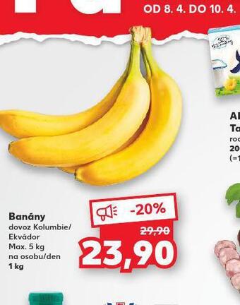 Kaufland Banány nabídka