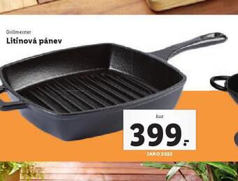 Lidl Litinová pánev nabídka