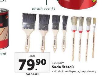 Lidl Sada štětců nabídka