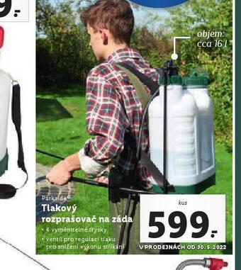 Lidl Tlakový postřikovač nabídka