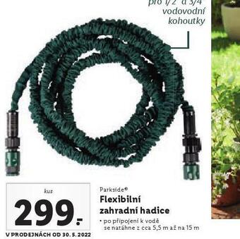Lidl Flexibilní zahradní hadice nabídka
