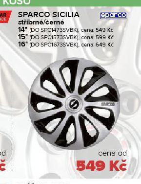 Auto Kelly Kryty kol sparco sicilia 15" nabídka
