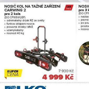 Auto Kelly Nosič kol na tažné zařízení pro 2 kola nabídka