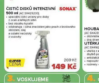 Auto Kelly Sonač čistič disků intenzivní nabídka