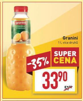 Billa Granini nabídka