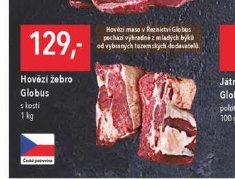 Globus Hovězí řebro s kostí nabídka