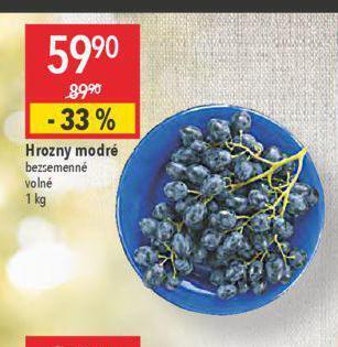 Globus Hrozny modré nabídka