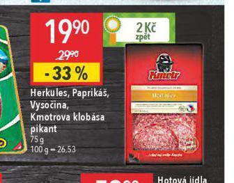 Globus Herkules nabídka