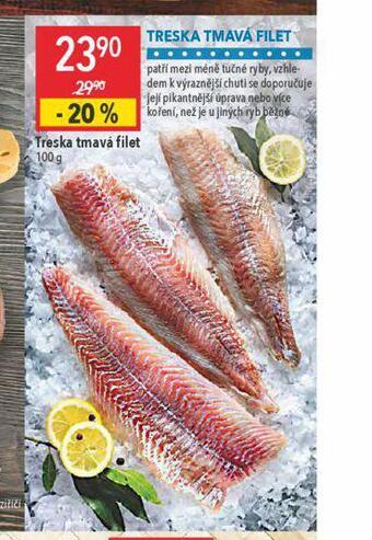 Globus Treska tmavá filet nabídka