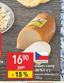Globus Eidam uzený 30% nabídka