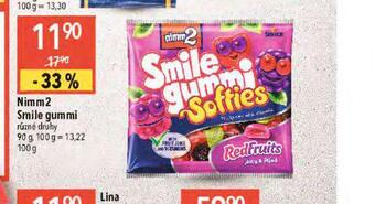 Globus Nimm2 smile gummi nabídka