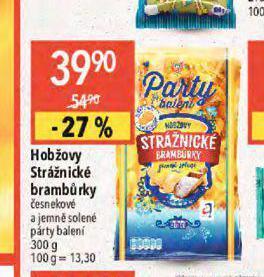 Globus Hobžovy strážnické brambůrky nabídka