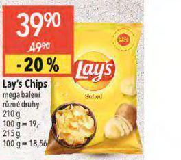 Globus Lay´s chips nabídka