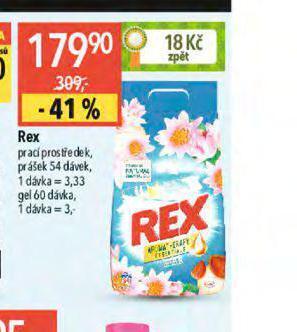 Globus Rex prací prostředek nabídka