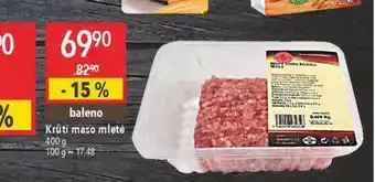 Krůtí maso mleté