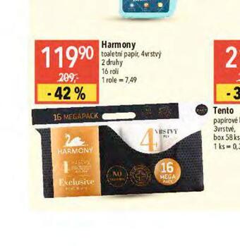 Globus Harmony toaletní papír nabídka