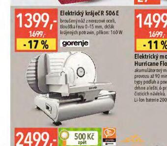 Globus Elektrický kráječ nabídka