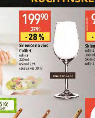 Globus Sklenice na víno nabídka