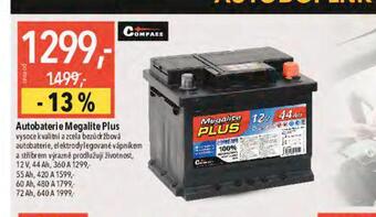 Globus Autobaterie megalite plus 60 ah nabídka