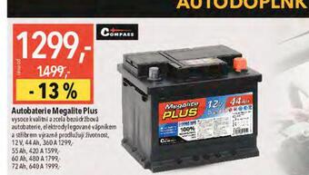 Globus Autobaterie megalite plus 55 ah nabídka