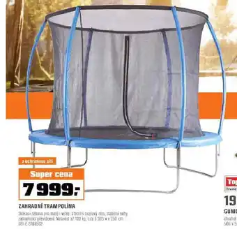 Zahradní trampolína