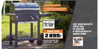 OBI Gril na dřevěné uhlí jamestown jaxon nabídka
