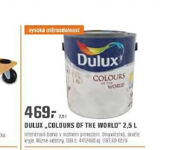 OBI Dulux colours of the world nabídka