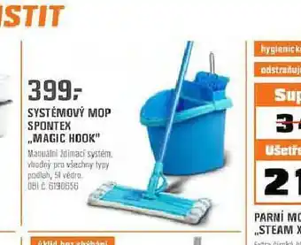Systémový mop spontex