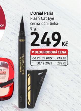 dm drogerie Loreal paris černá oční linka nabídka