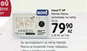 dm drogerie Trend it up samolpeky na nehty nabídka