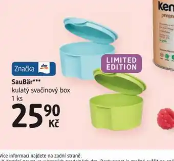 dm drogerie Kulatý svačinový box nabídka