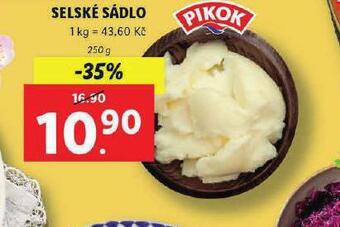 Lidl Selské sádlo nabídka
