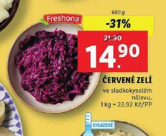 Lidl Červené zelí nabídka