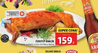 Lidl Čerstvý králík nabídka