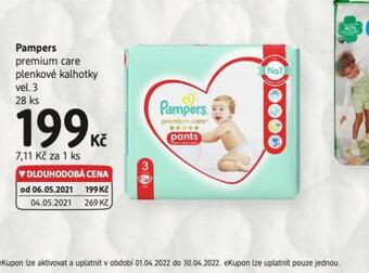 dm drogerie Pampers dětské plenky nabídka