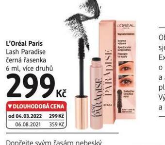 dm drogerie Loreal paris řasenka nabídka