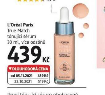dm drogerie Loreal paris tónující sérum nabídka