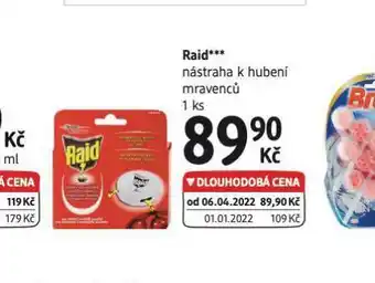 dm drogerie Raid nástraha k hubení mravenců nabídka